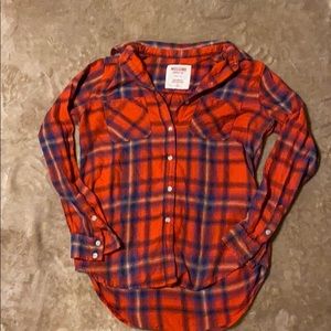 Red flannel shirt